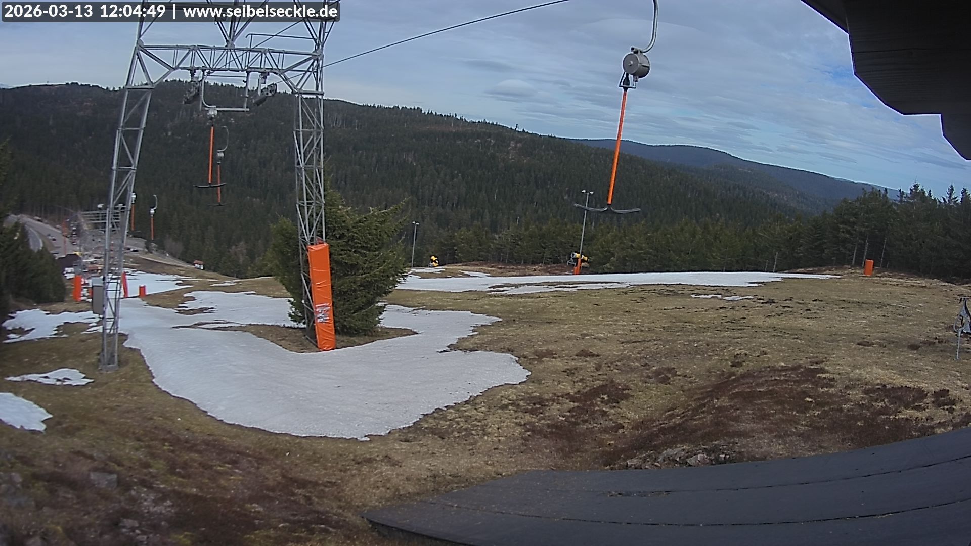 Webcam am Skilift Seibelseckle im Schwarzwald